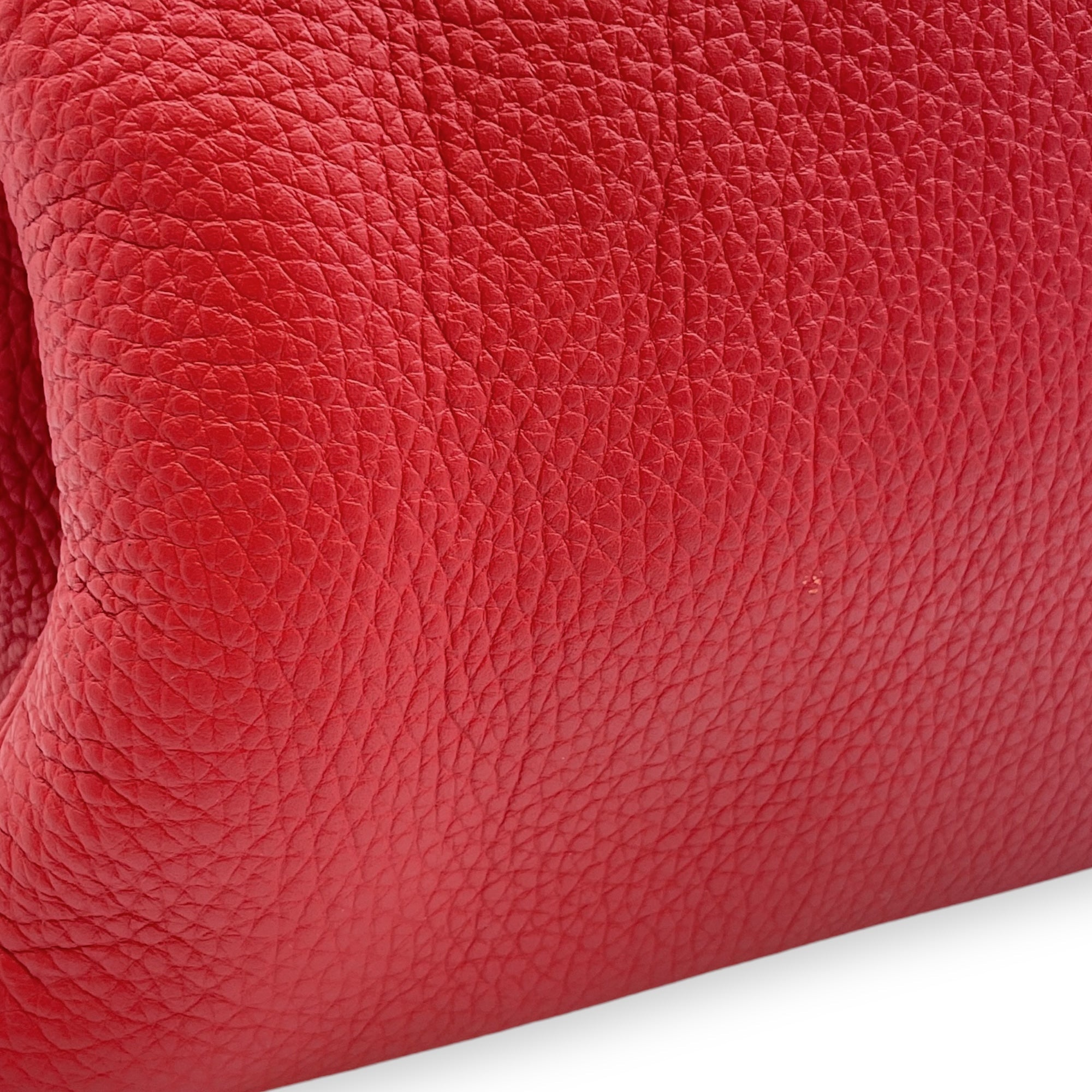 Kelly Amazone 40 Rouge Casaque in Clemence Palladium hardware