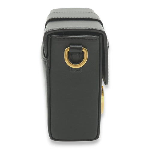 30 Montaigne Box Black Crossbody Bag in Calfskin Gold hardware C105941 9