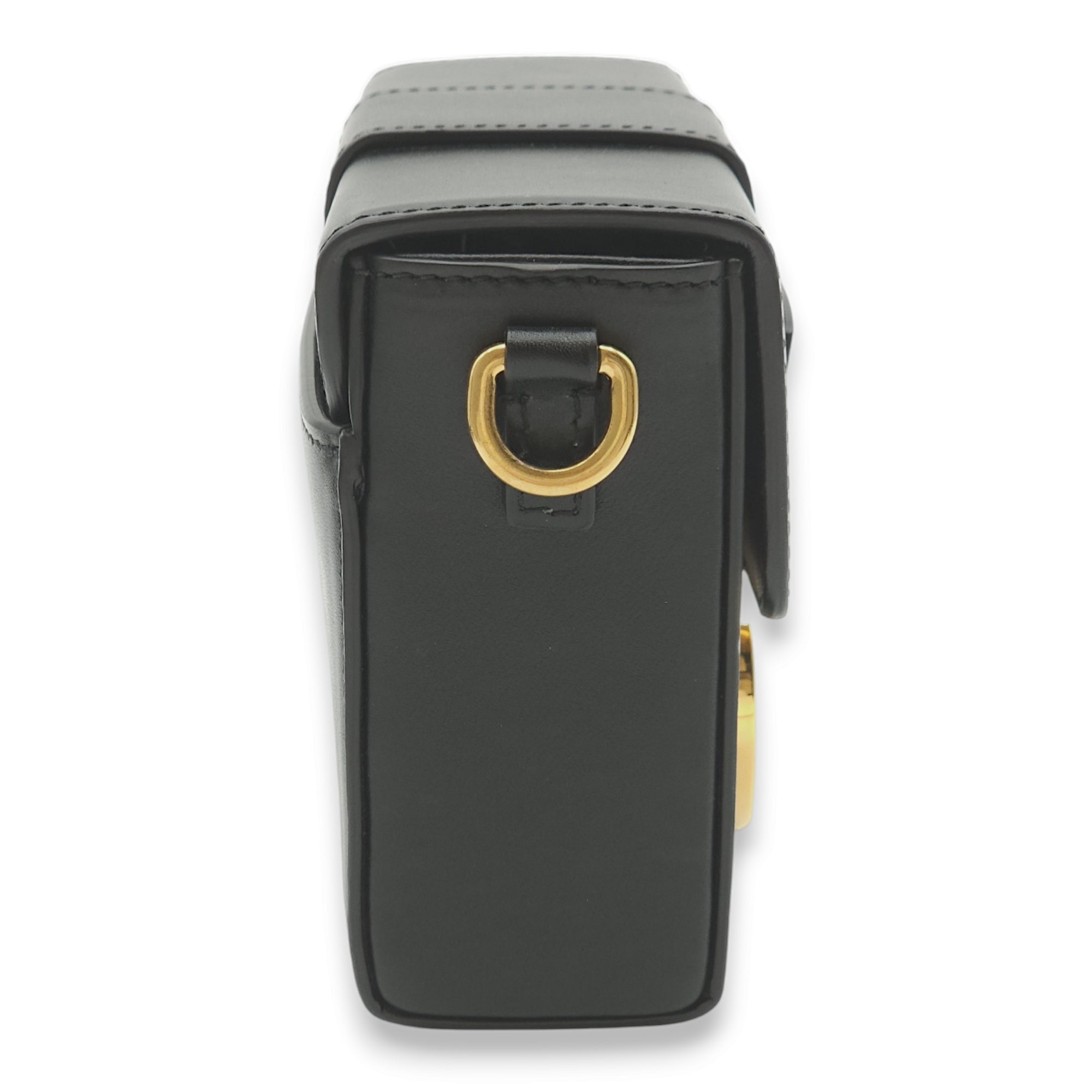 30 Montaigne Box Black Crossbody Bag in Calfskin Gold hardware C105941 9