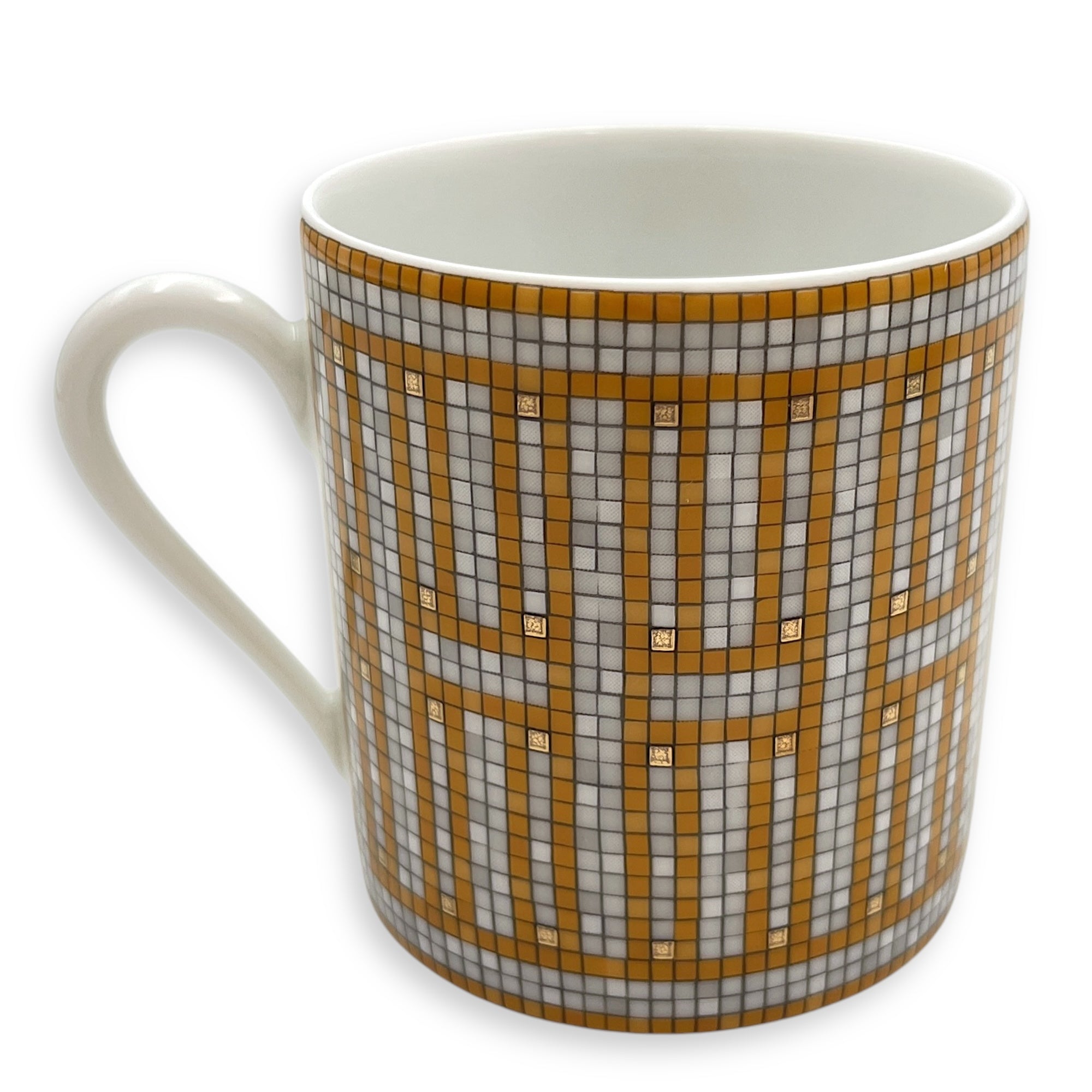 Mosaique Au 24 Gold Coffee Cup and Saucer Tableware