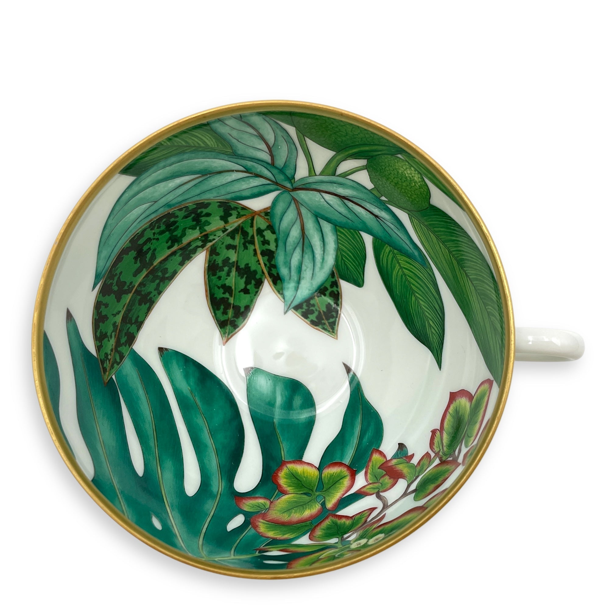 Passifolia Breakfast Cup and Saucer Multi-colour Tableware in Porcelain CL2406-2539 3