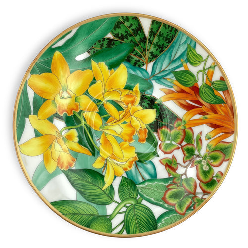 Passifolia Breakfast Cup and Saucer Multi-colour Tableware in Porcelain