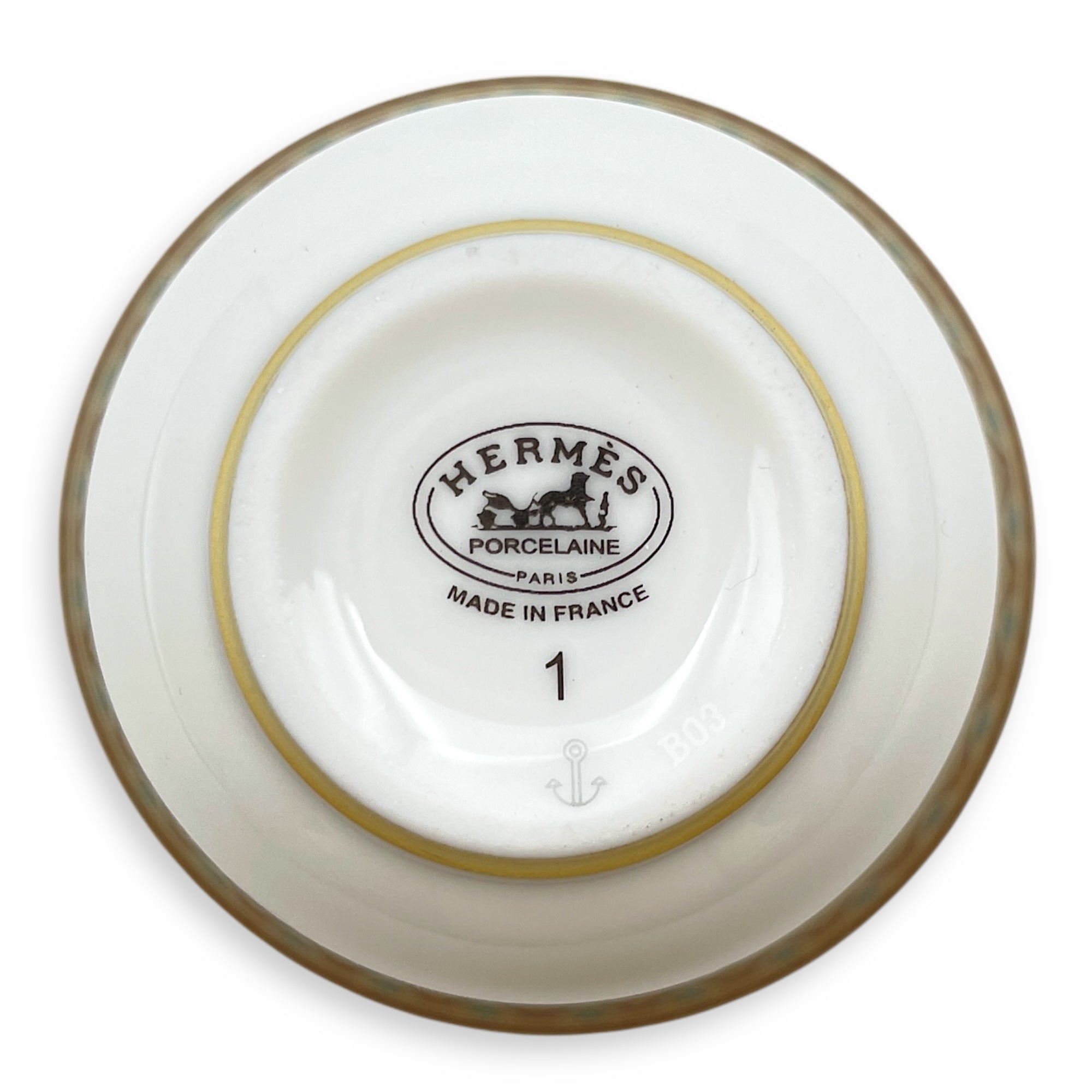 Cheval D'orient Cup, Mini Model Multi-colour Tableware Gold hardware CL2410-6458 3