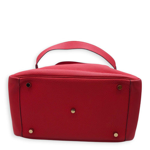 Lindy 30 Rouge Tomate in Clemence Gold hardware CL2501-9005 7