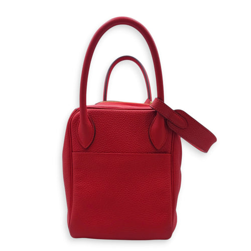 Lindy 30 Rouge Tomate in Clemence, Gold hardware