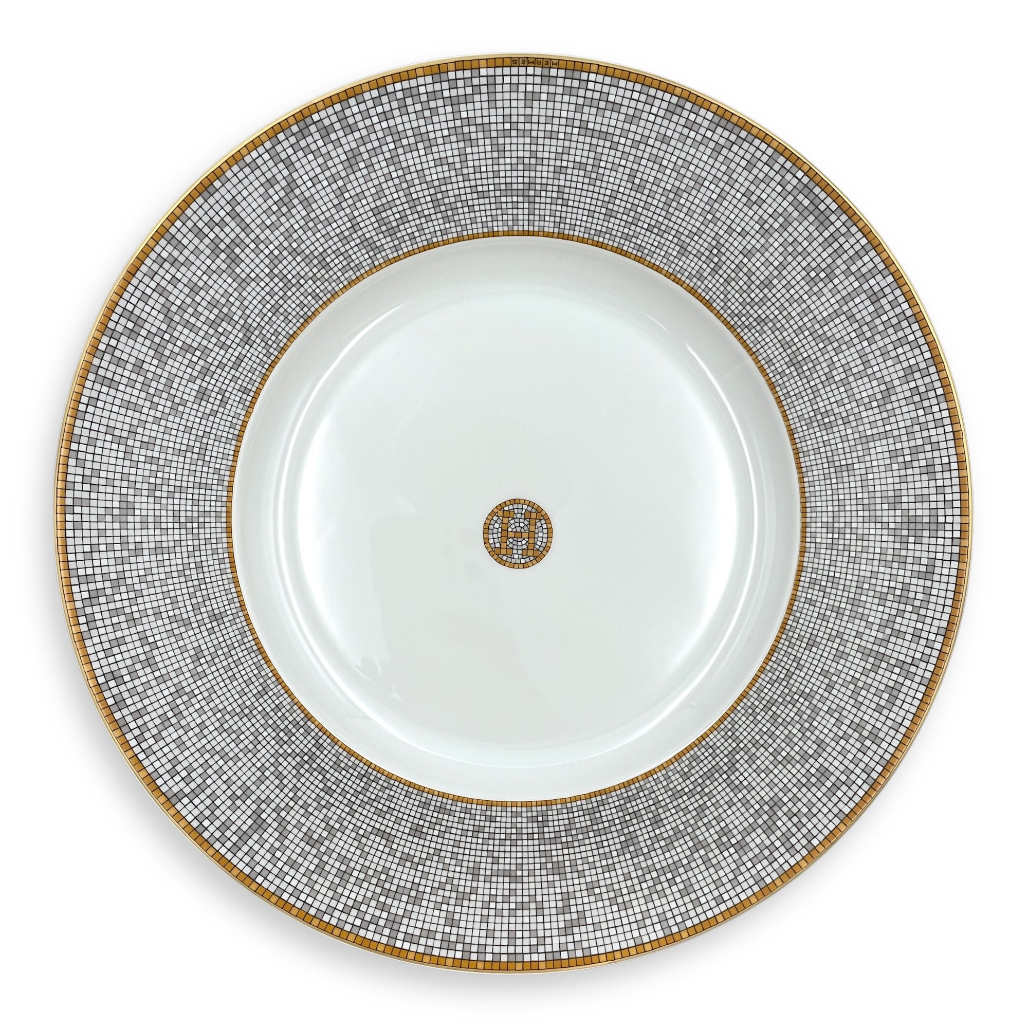 Mosaique Au 24 Gold Presentation Plate Multi-colour Tableware in