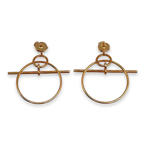 Loop Small Model Earrings in RoseGold Hardware