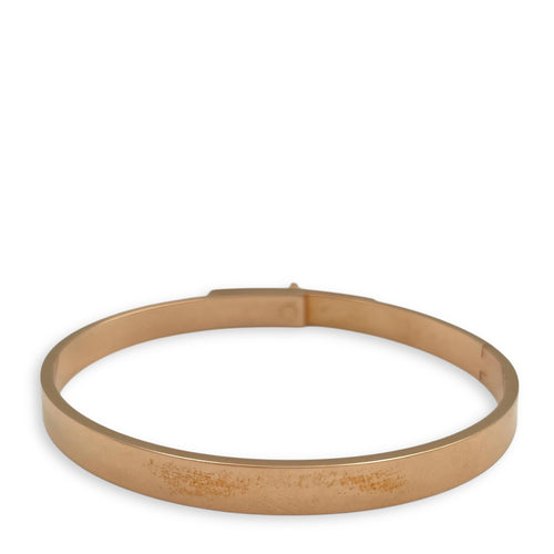 Kelly Half Pave SH Bracelet in Rose Gold Hardware