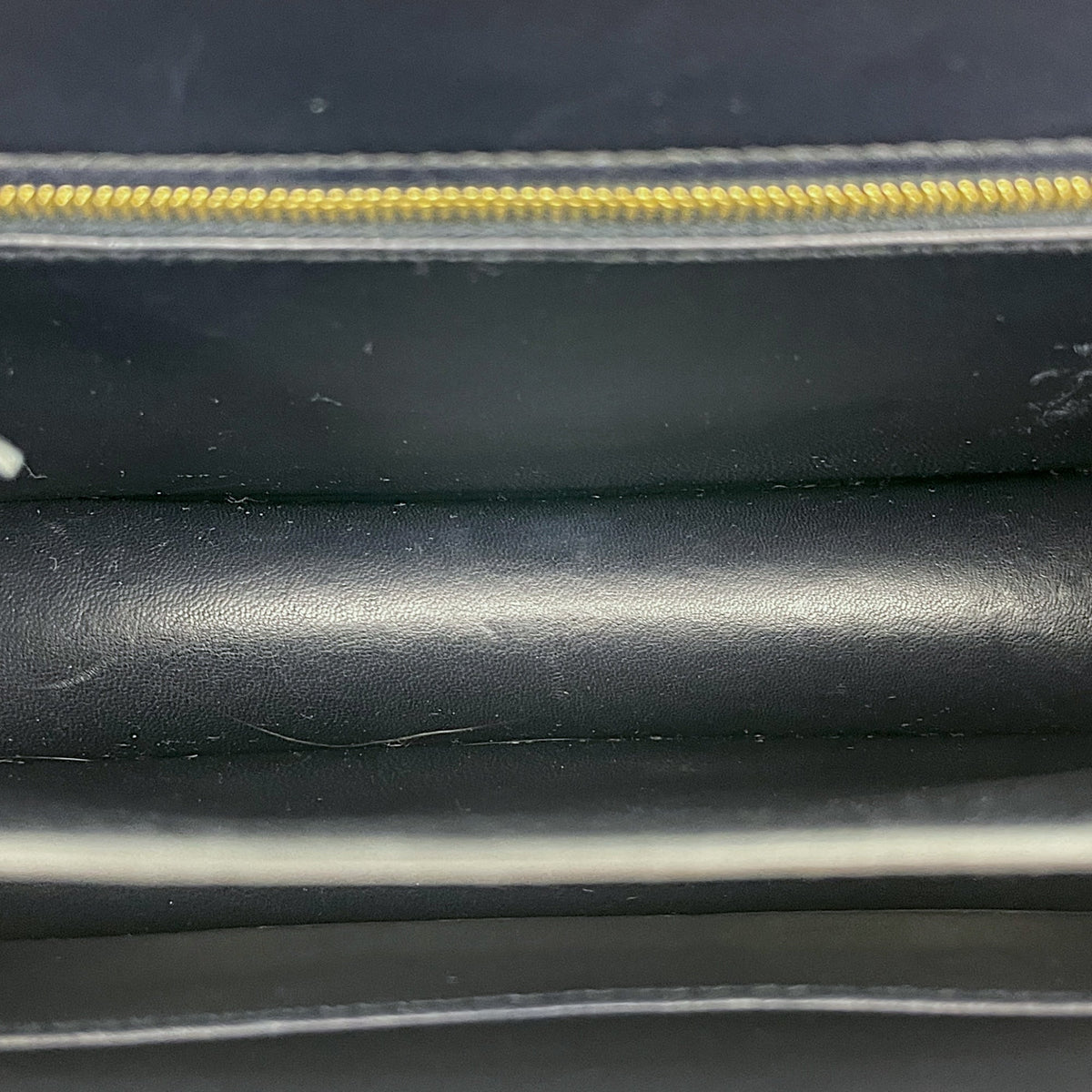 Constance 24 Blue Indigo in Epsom Gold hardware
