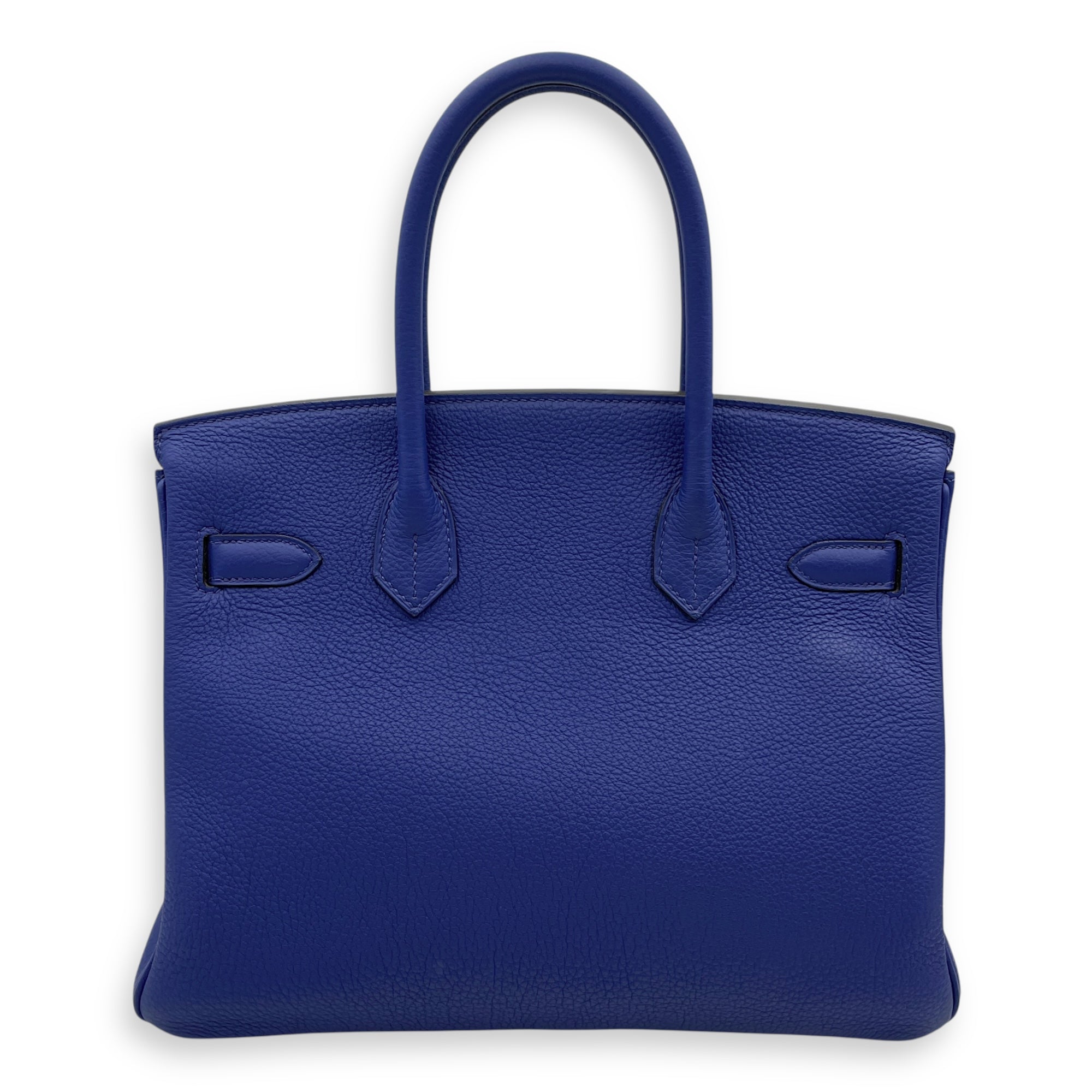 Birkin 30 Blue Electric in Clemence, Palladium hardware