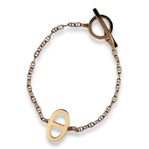 Countour Chains XS Bracelet in 18k Rose Gold Hardware C110226 1