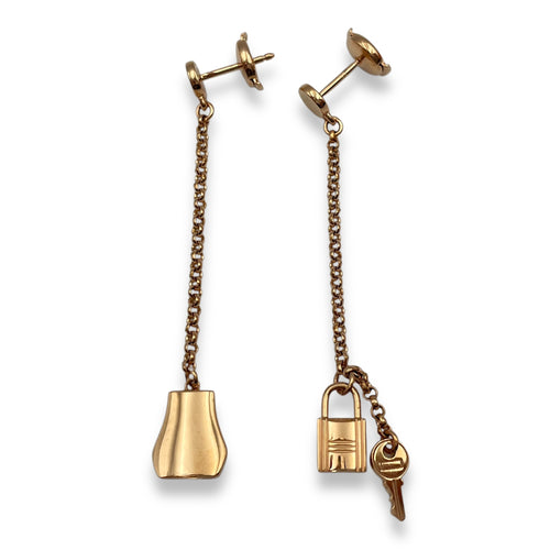 Kelly Clochette Earrings in Rose Gold Hardware