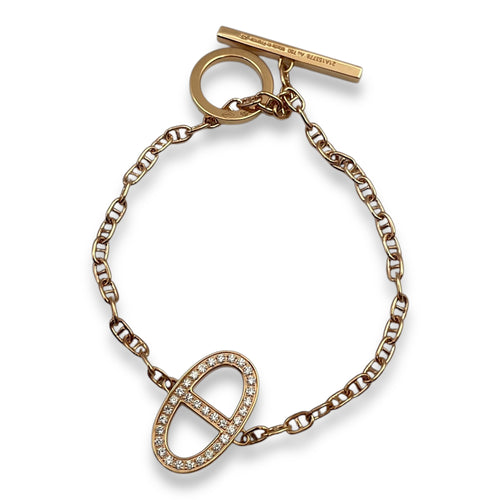 Countour Chains XS Bracelet in 18k Rose Gold Hardware