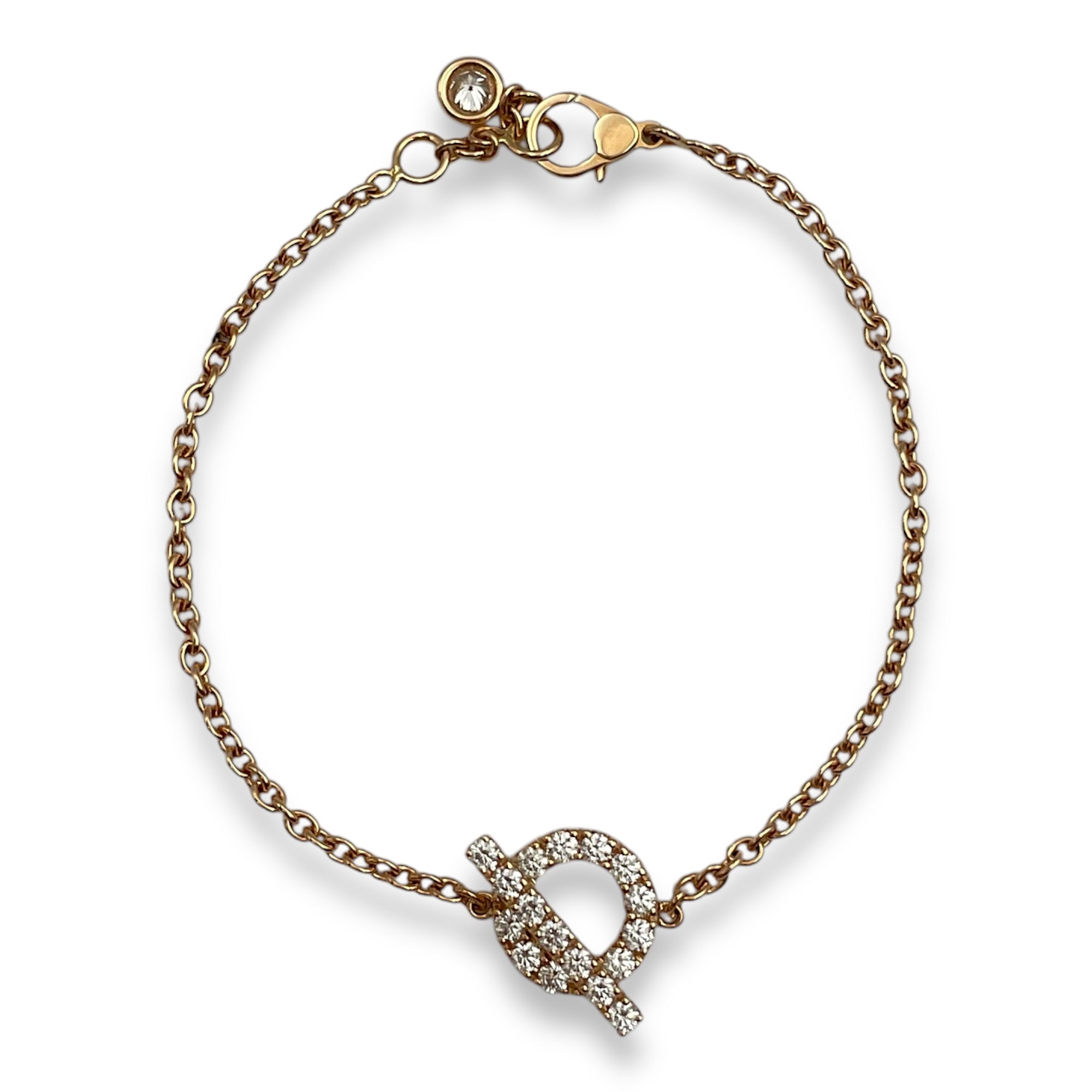 Finesse SH Bracelet in 18k Rose Gold Hardware