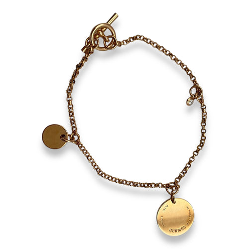 H Ex Libris PM SH Bracelet in 18k Rose Gold Hardware