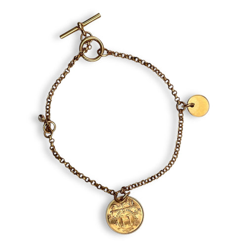 H Ex Libris PM SH Bracelet in 18k Rose Gold Hardware