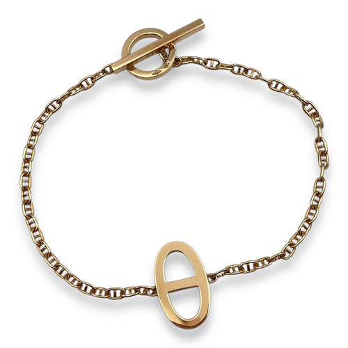 Chaine D'ancre Contour ST Bracelet in Rose Gold Hardware