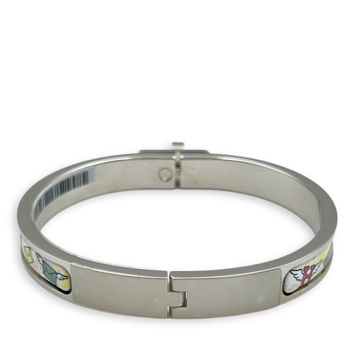 Mini Clic Kelly Flagship PM Jasmine Bracelet in, Palladium hardware