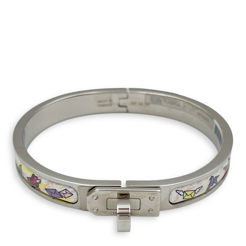 Mini Clic Kelly Flagship PM Jasmine Bracelet in, Palladium hardware