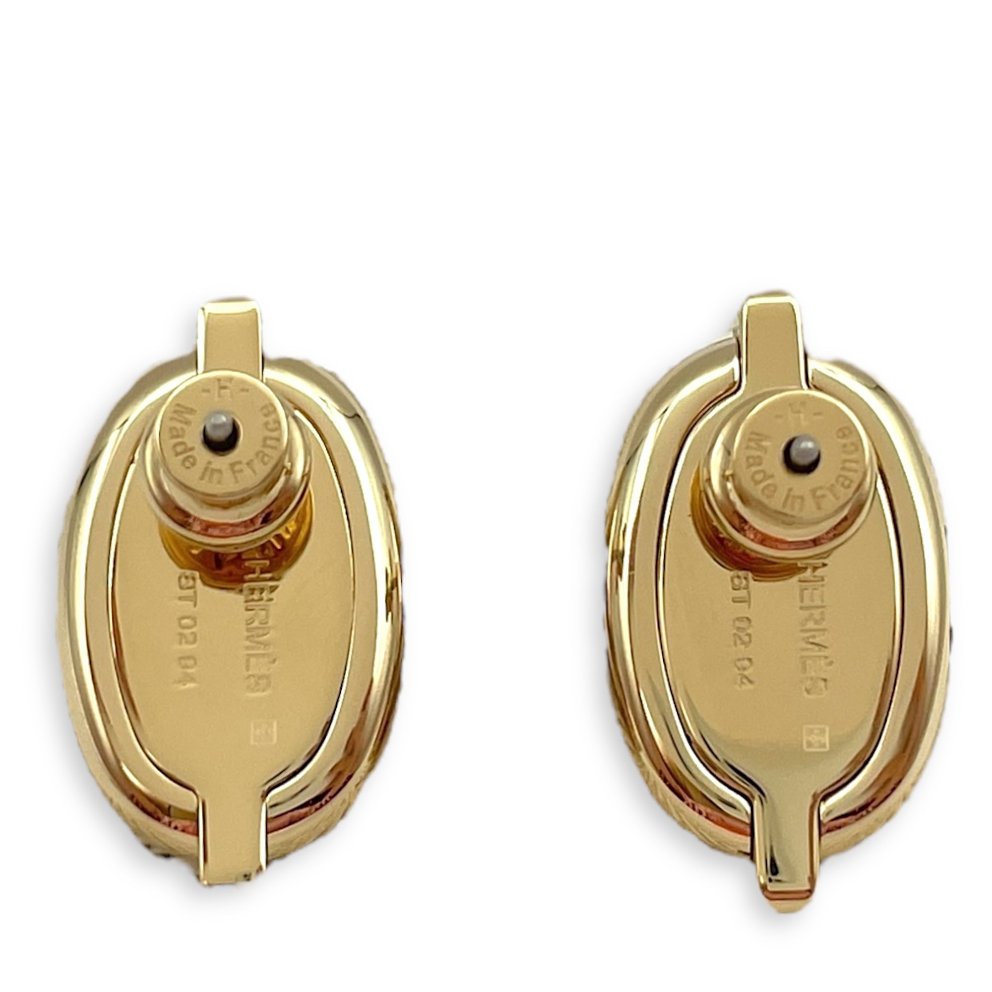 Maillon Mini Rose Candeur Earrings in, Rose Gold hardware