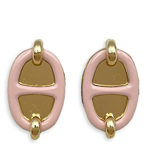 Maillon Mini Rose Candeur Earrings in, Rose Gold hardware