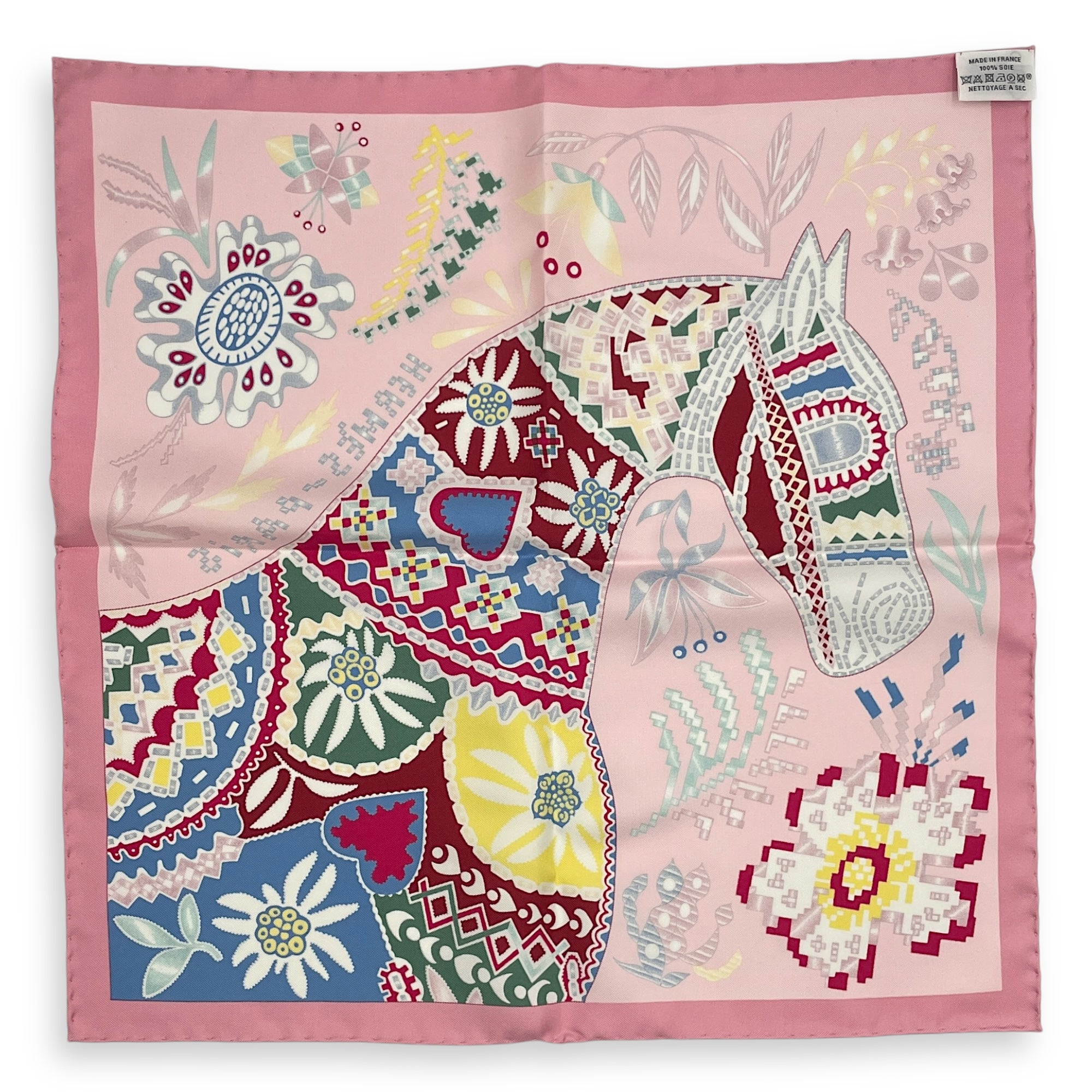 En Attendant Ulysse 45 Rose Scarf