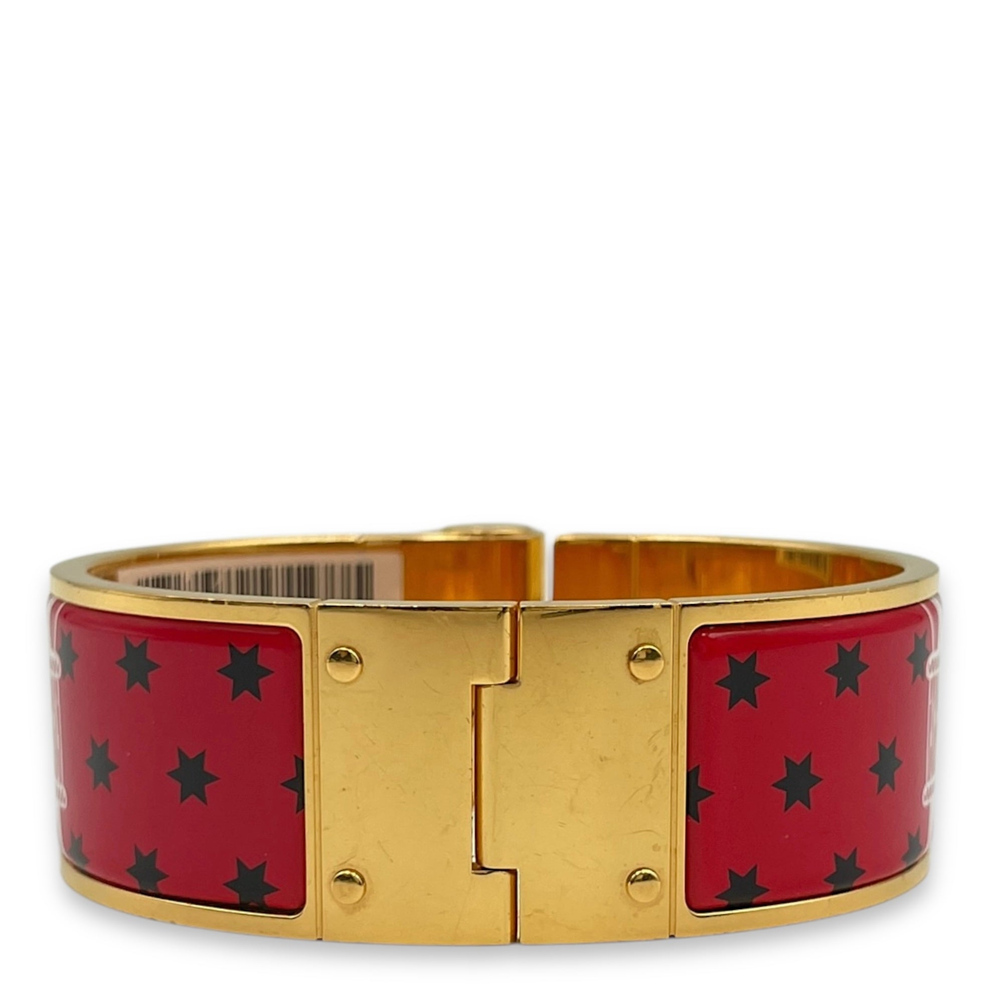 Eperon D'or Bandana Hinged Multi-colour Bracelet, Gold hardware