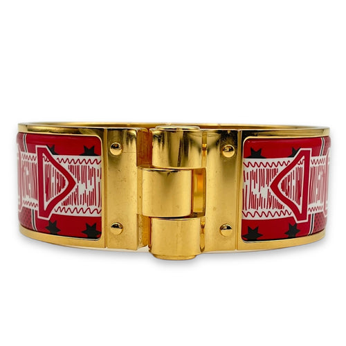 Eperon D'or Bandana Hinged Multi-colour Bracelet, Gold hardware