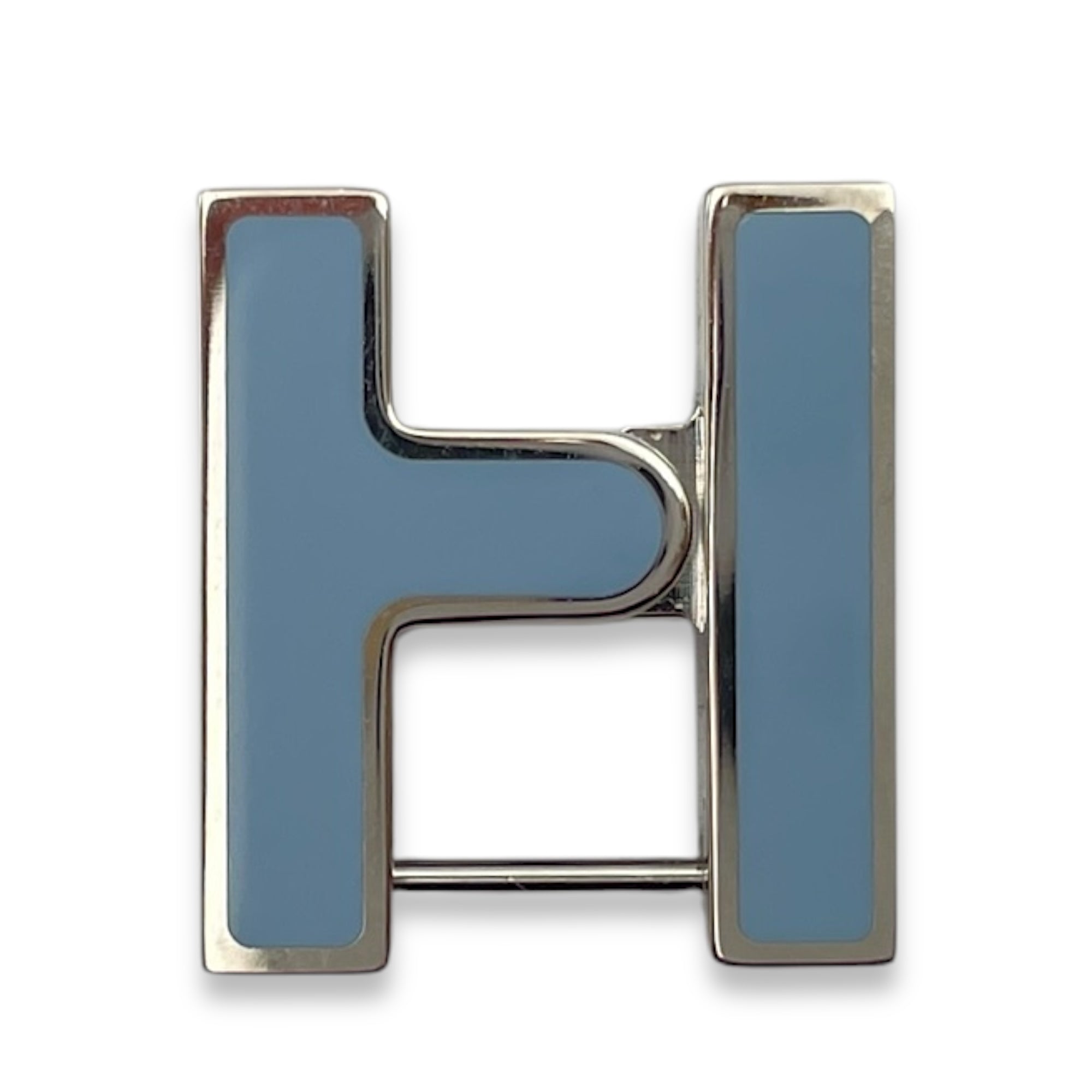 Habascule Single Earring Blue Lin , Palladium hardware