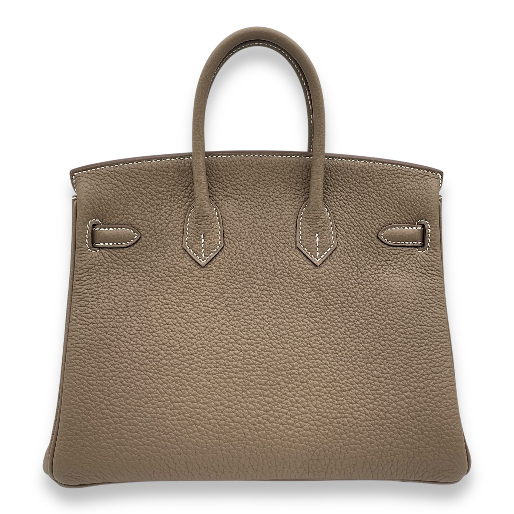 Birkin 25 Etoupe in Togo, Gold hardware