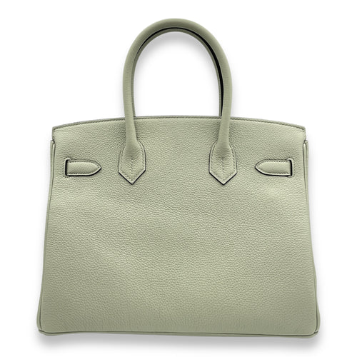 Birkin 30 Gris Neve in Togo, Gold hardware