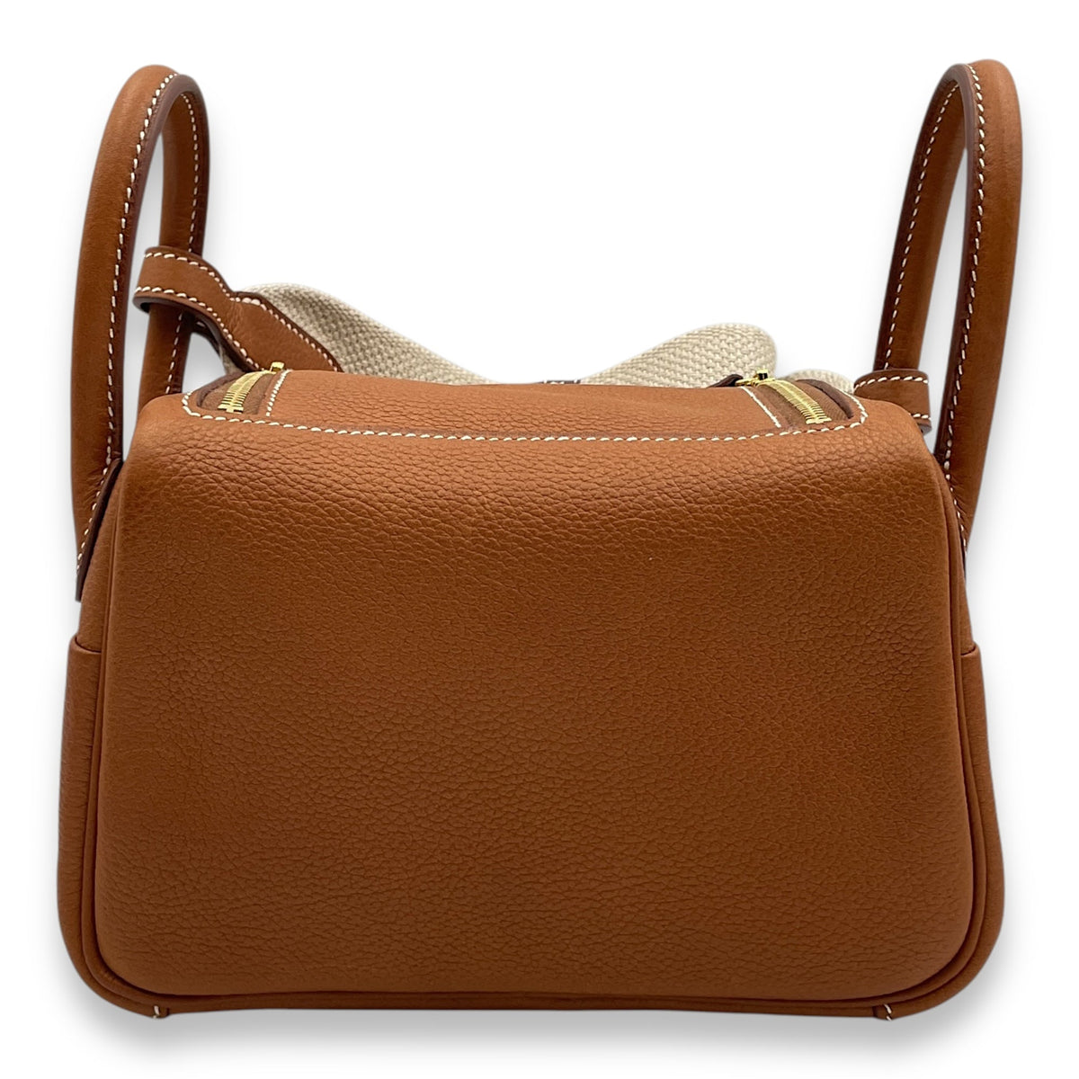 Lindy II Mini Fauve in Barenia Faubourg Gold hardware