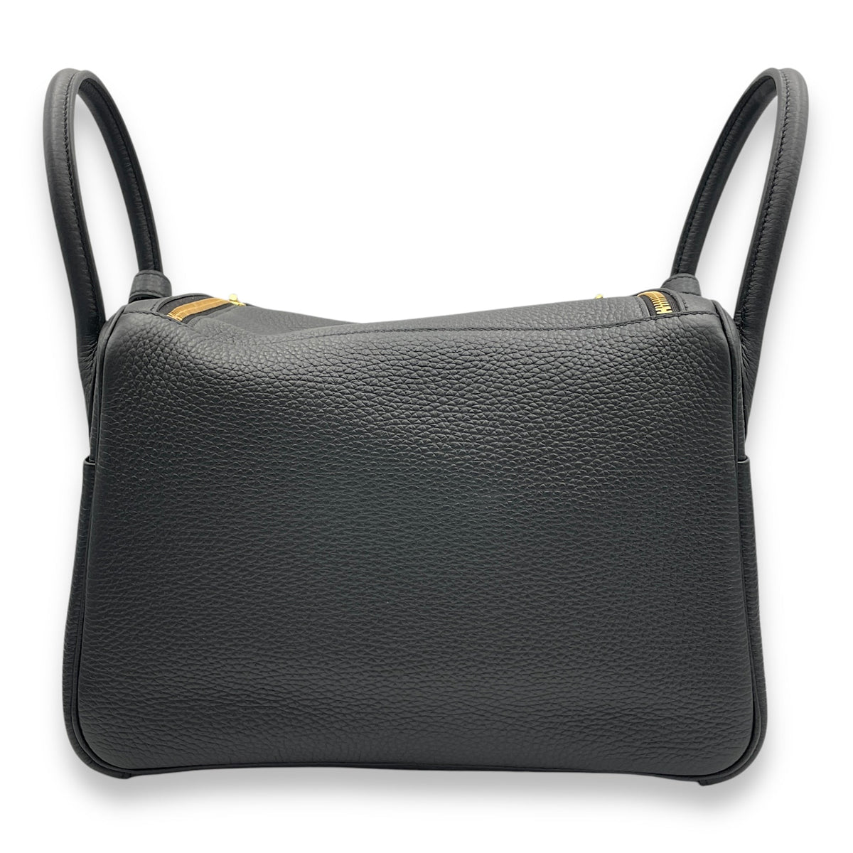 Lindy 30 Black in Clemence Gold hardware