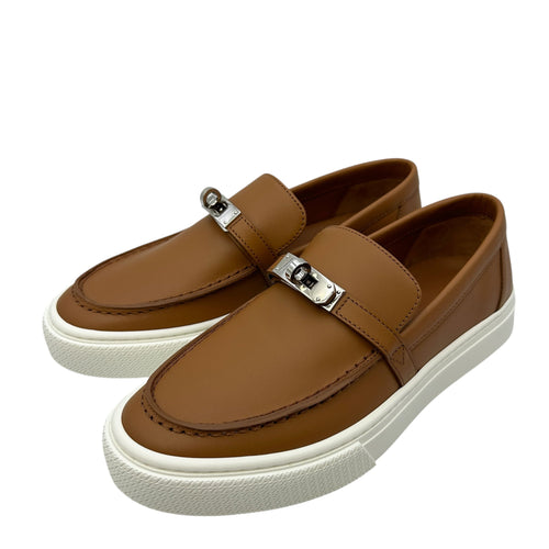 Game Slip On Sneaker. Sz:37 Naturel Sneakers in Calfskin Palladium hardware