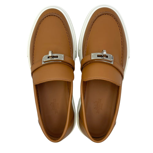 Game Slip On Sneaker. Sz:37 Naturel Sneakers in Calfskin Palladium hardware