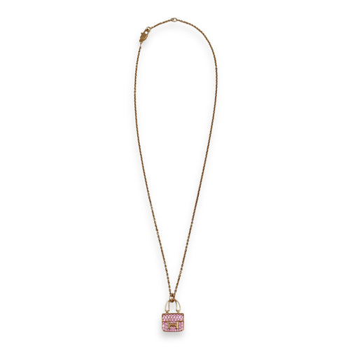 Constance Amulette Necklace in 18K Rose Gold