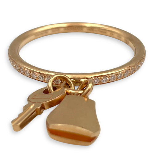 Kelly Clochette Small Model 51 Ring in Rose Gold Hardware