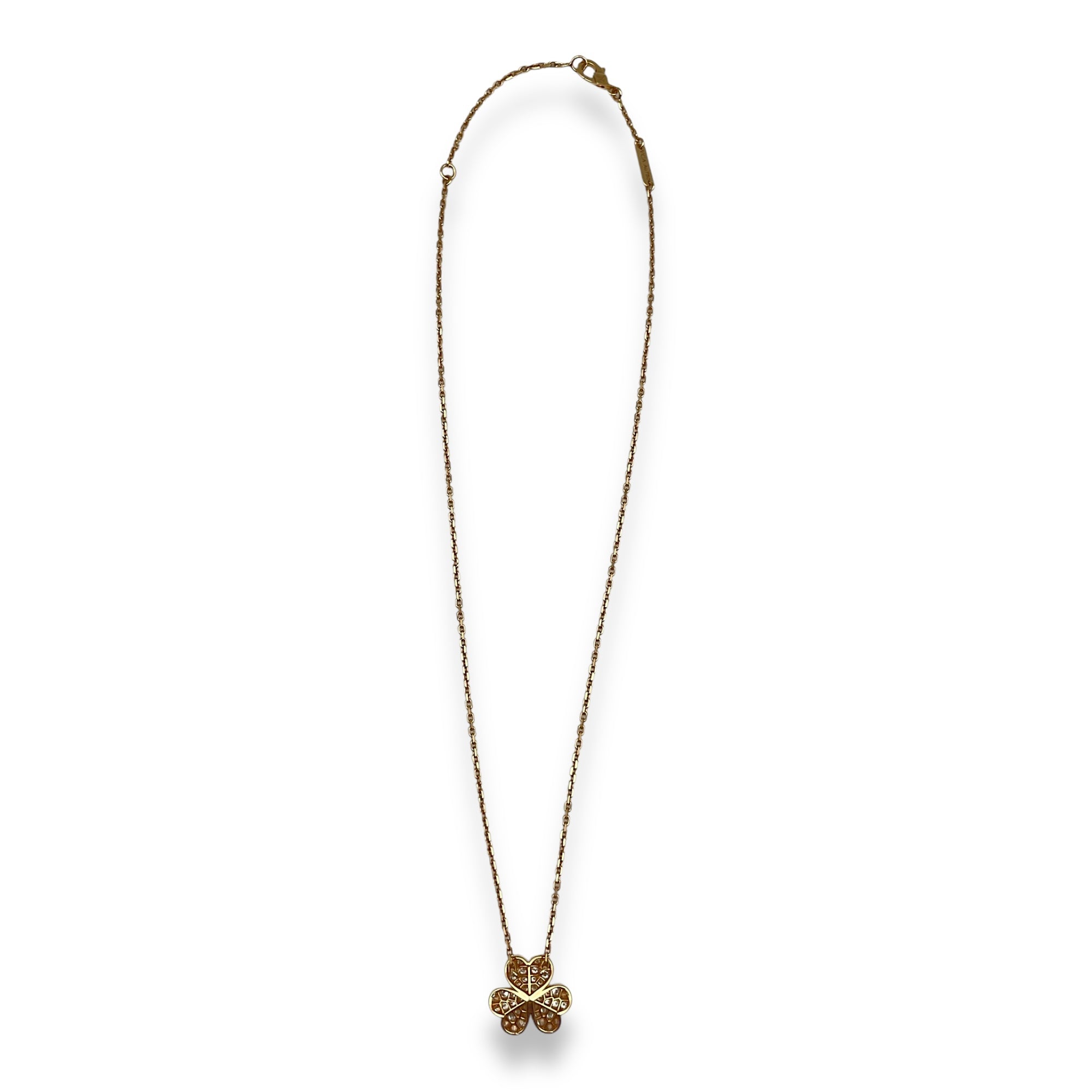 Frivole Small Necklace in Rose Gold Hardware