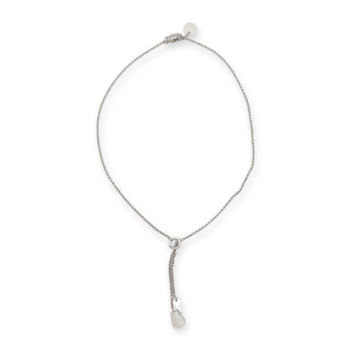 Kelly Clochette PM Necklace in White Gold Hardware