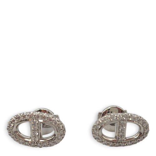 Farandole Earrings in White Gold Hardware