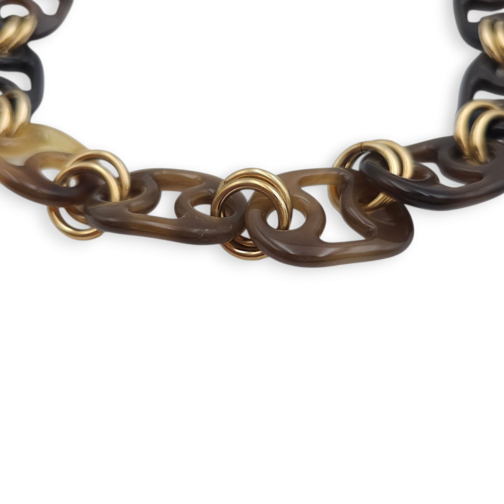 Eurydice Corne Permabrass Hardware Necklace CL2502-9631 3