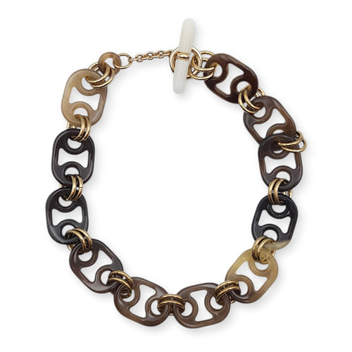 Eurydice Corne Permabrass Hardware Necklace CL2502-9631 1