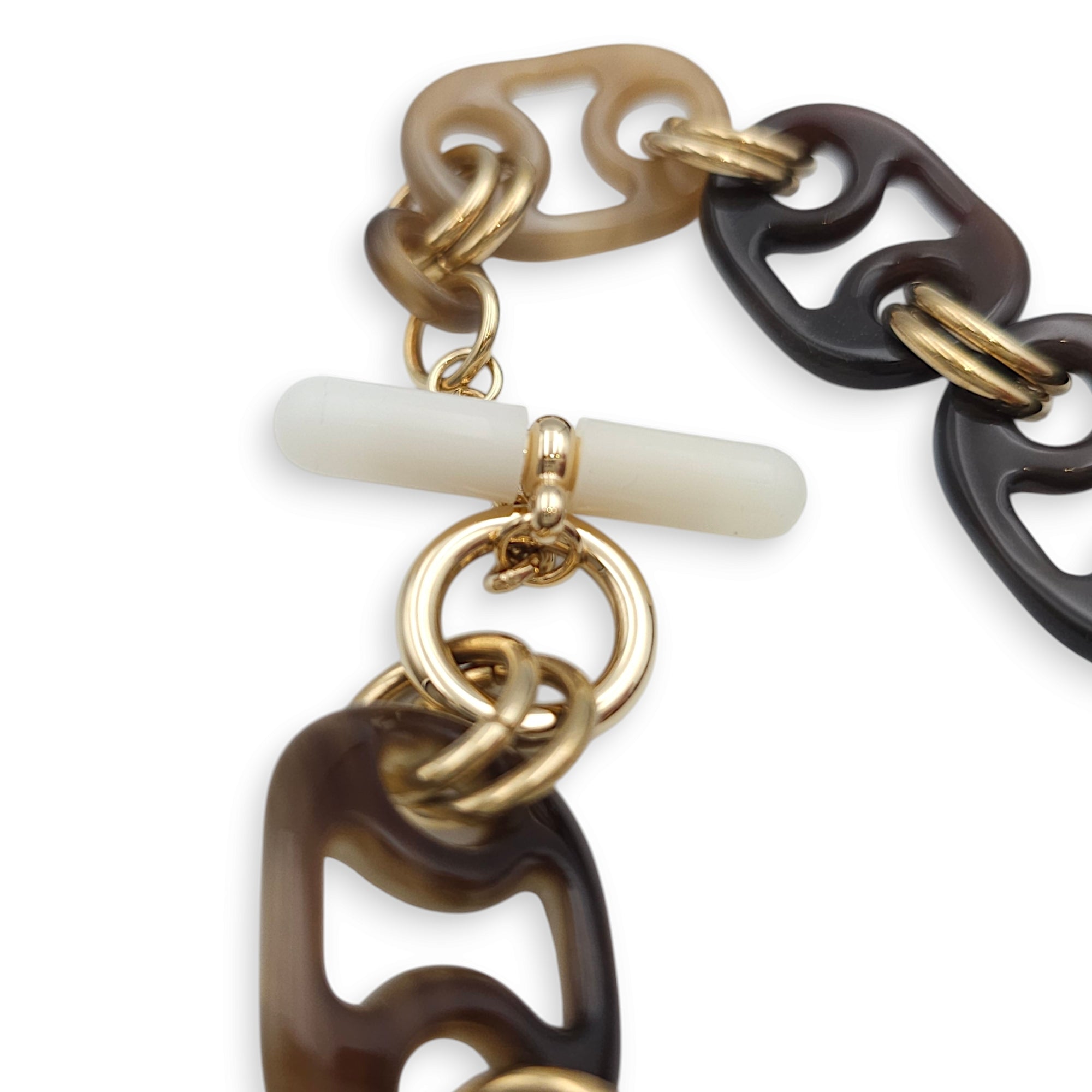 Eurydice Corne Permabrass Hardware Necklace CL2502-9631 4