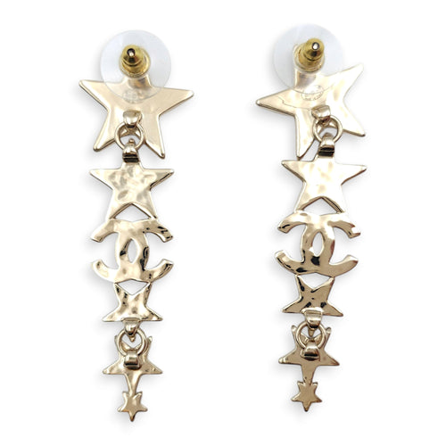 23C Star & CC Earrings Costume Jewellery in Gold