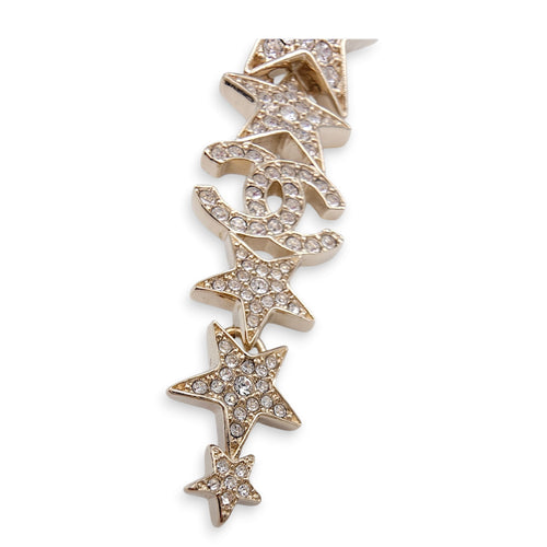 23C Star & CC Earrings Costume Jewellery in Gold