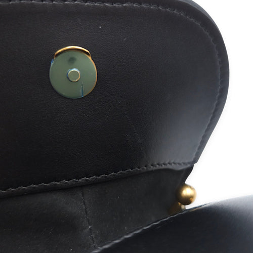 C’mon Nano 13x9x4cm Black Belt Bag in Calfskin Gold hardware CL2502-9707 12