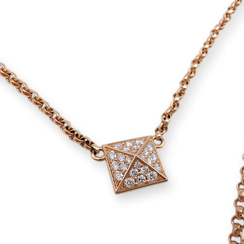 Clou d'H Necklace in Rose Gold Hardware