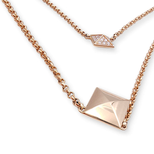 Clou d'H Necklace in Rose Gold Hardware