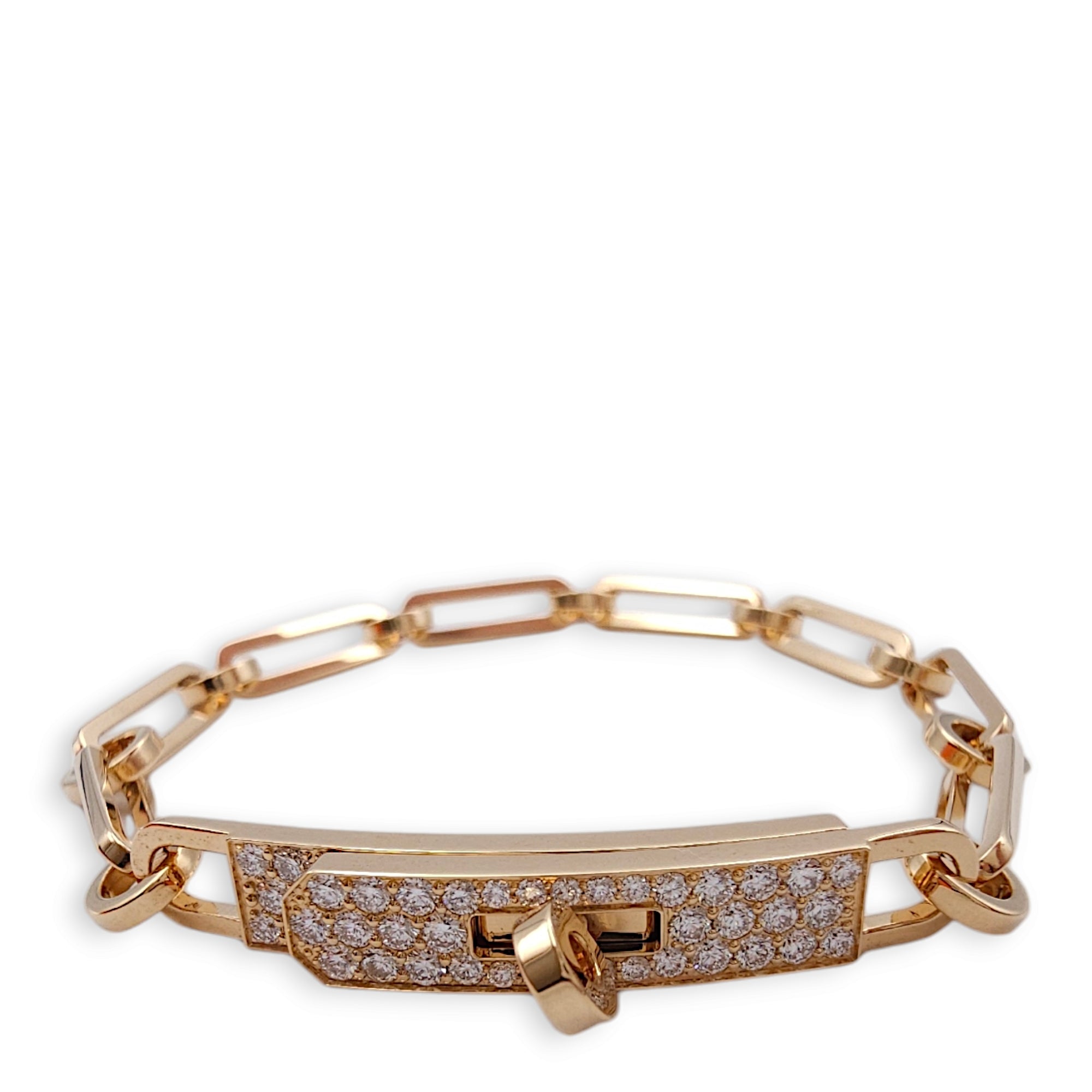 Kelly Chaine SH Bracelet in Rose Gold Hardware