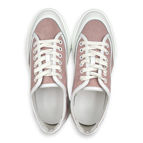 Get 39 Rose Porcelaine Sneakers in Suede